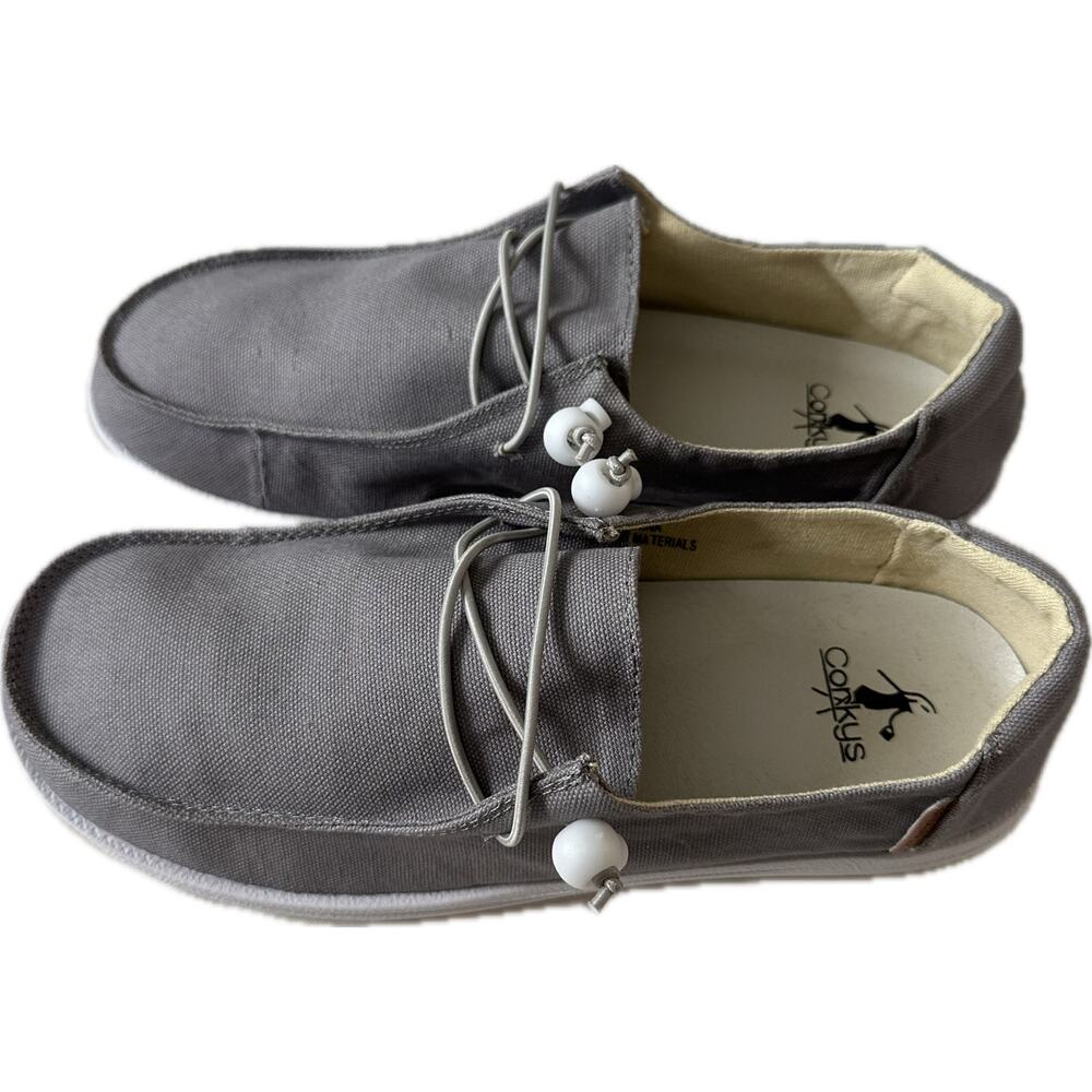 Corkys Kayak Slip-On Shoes Gray Size 11 Lightweight Casual Comfort